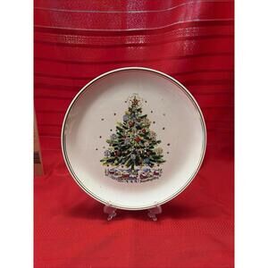 Salem Christmas Eve Plate Viktor Schreckengost Tree Village